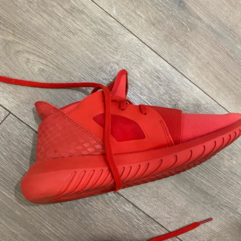 PRICE ⬇️ ADIDAS - Tubular Defiant - (Lush Red) - size 7 - - Picture 6 of 9